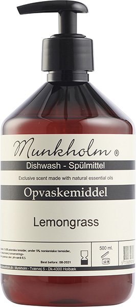 Diskmedel Lemongrass 500ml.