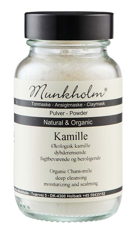 Ansigtsmaske, kologisk Kamille