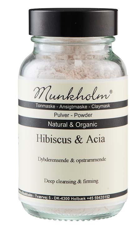 Ansigtsmaske, Hibiscus & Acai